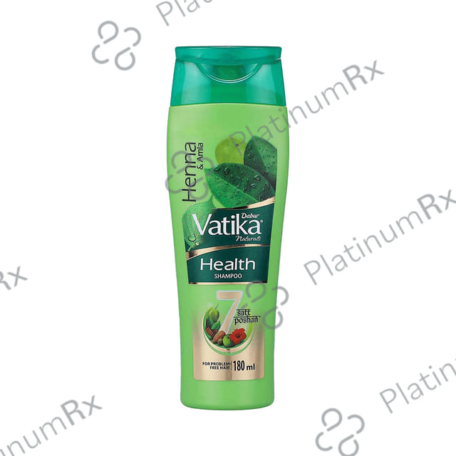 Dabur Vatika Naturals Henna & Amla Shampoo 180 ml