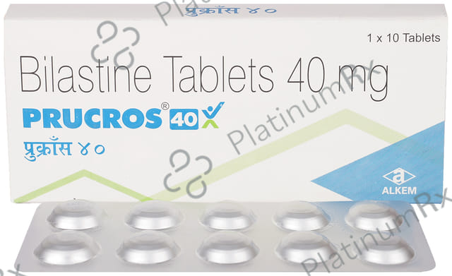 Prucros 40mg Tablet 10s