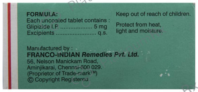 Glide 5mg Tablet 10s