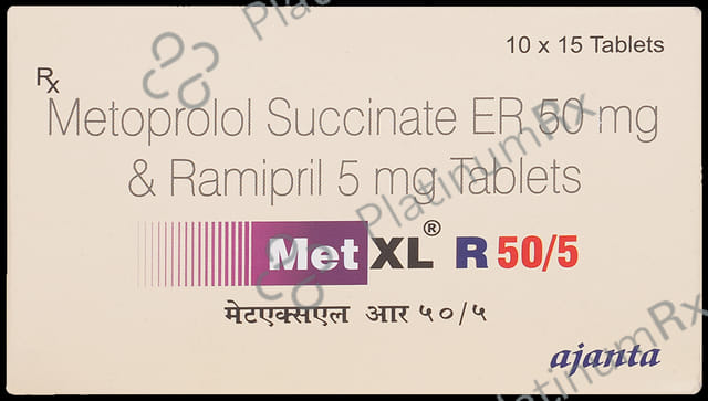 Met XL R 50/5mg Tablet 15s
