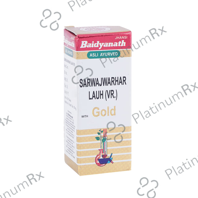 Baidyanath (Jhansi) Sarwajwarhar Lauh (Vr.) with Gold Tablet