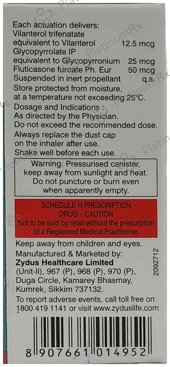 Odihale G 50mcg Inhaler 1s