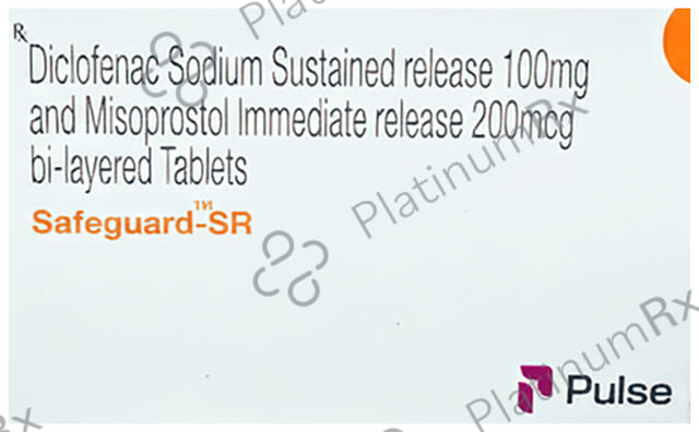 Safeguard SR 100mg/200mcg Tablet 15s