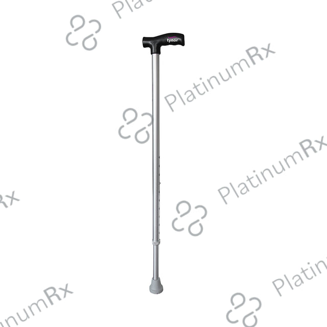 Tynor L-08 Walking Stick L Type Silver