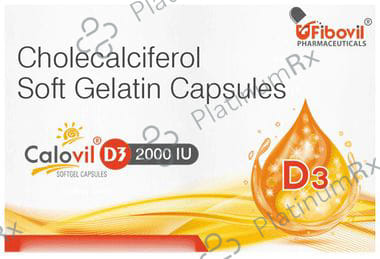 Calovil D3 2000IU Softgel Capsule