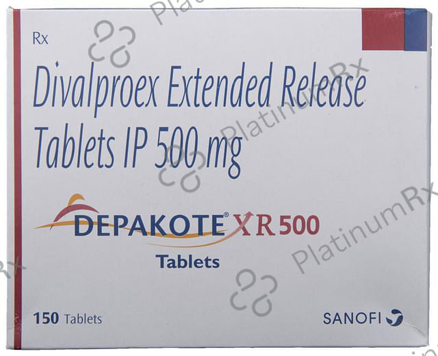 Depakote XR 500mg Tablet 15s