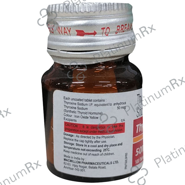 Thyrorich 50mcg Tablet 100s