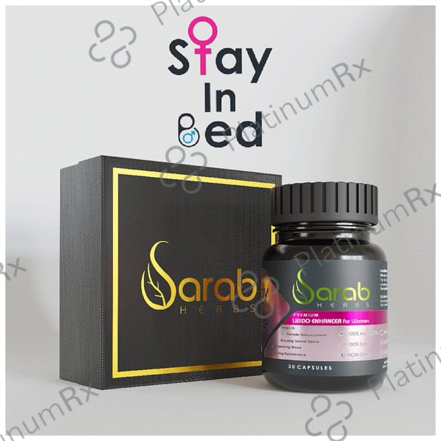 Sarab Herbs Stay In Bed Premium Libido Vitalizer for Women Capsule