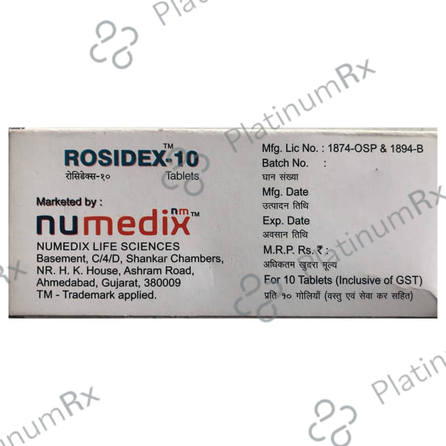 Rosidex 10 Tablet