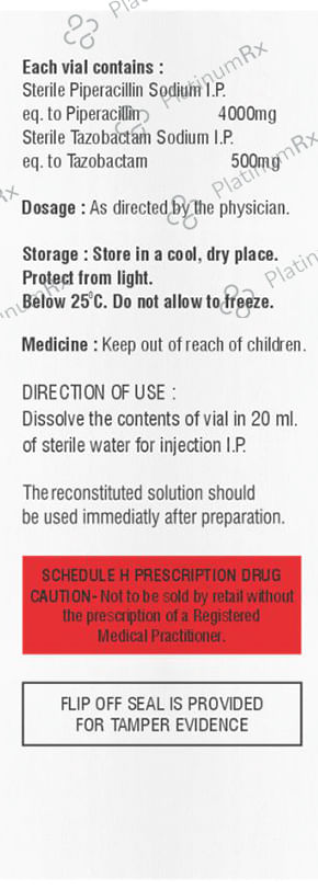 Tazotrip 4.5gm Injection 1s