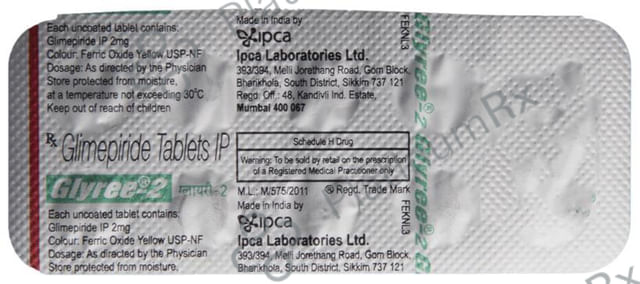 Glyree 2mg Tablet 10s