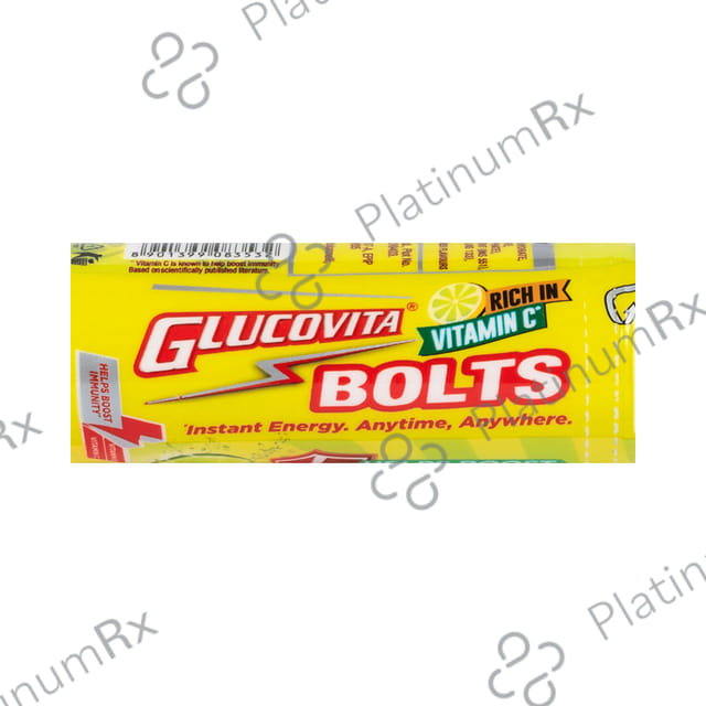 Glucovita Bolts Lemon Flavour Tablet 20s