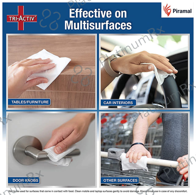 Tri-Activ Multi-Purpose Germ Protection Wipes XL