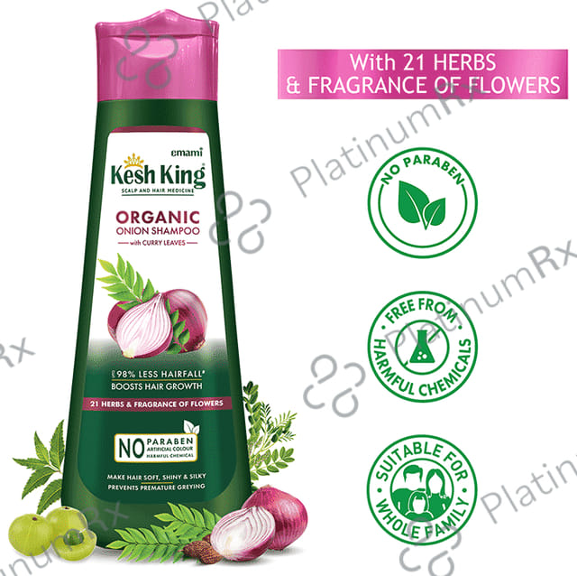 Kesh King Ayurvedic Hairfall Expert Onion Shampoo