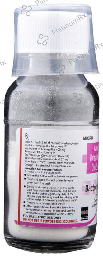 Bactoclav DS 457mg Dry Syrup 30ml