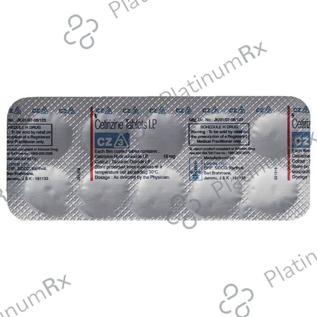 CZ 3 10mg Tablet 10s