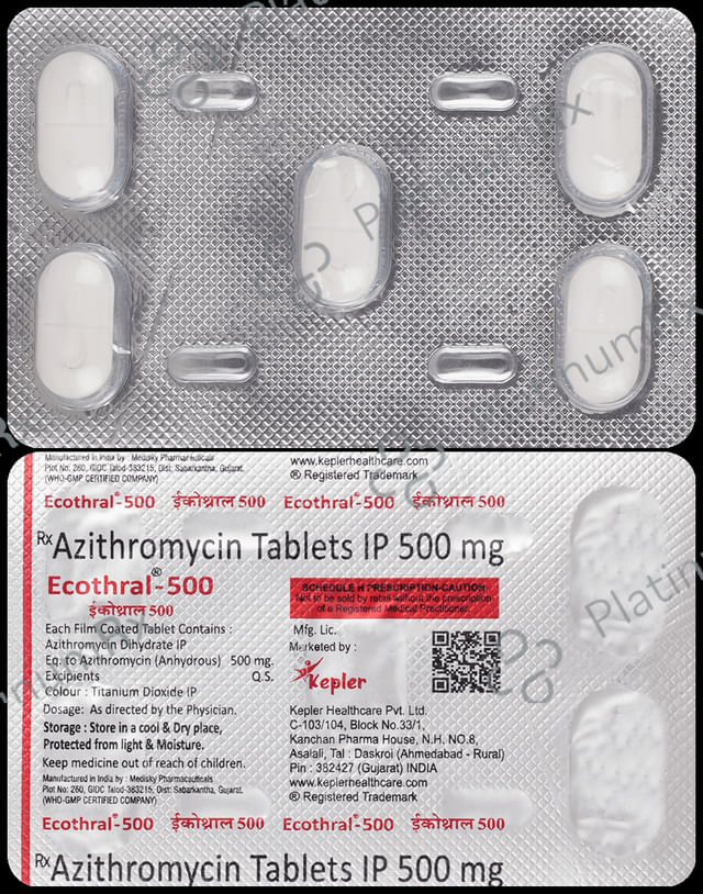 Ecothral 500mg Tablet 5s