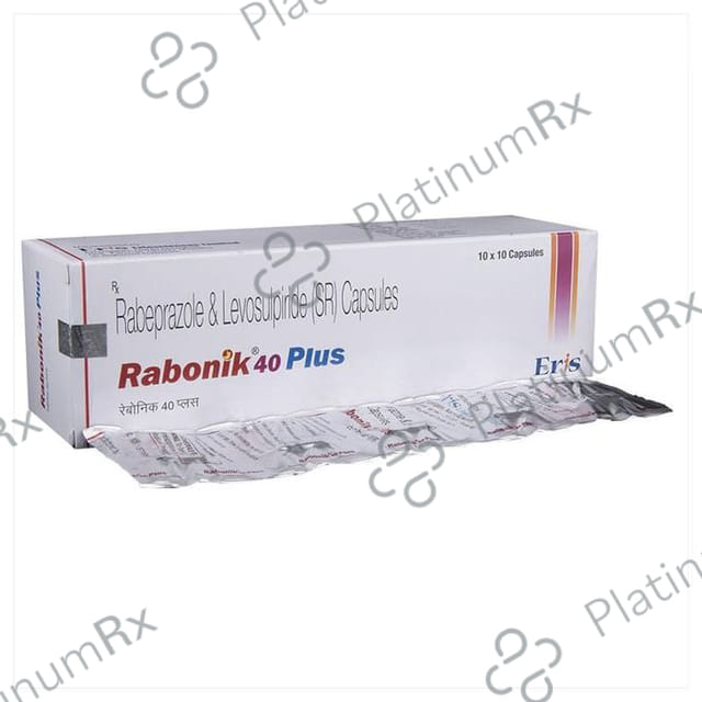 Rabonik 40/75mg Plus Capsule SR 10s