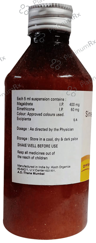 Megabest 60/400mg Orange Flavour Oral Suspension 170ml