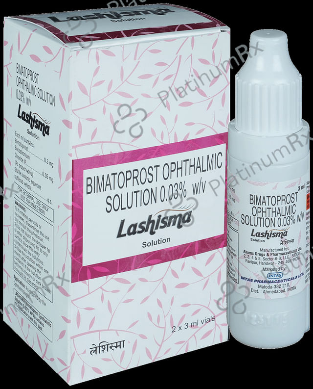 Lashisma Opthalmic Solution 3ml