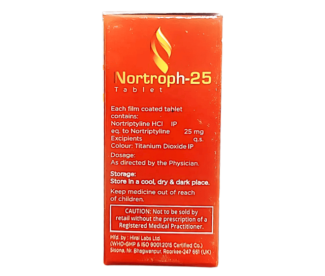 Nortroph 25mg Tablet 10s