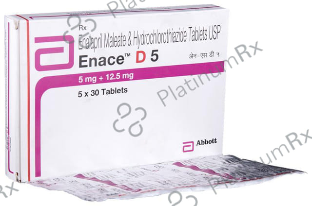 Enace D 5/12.5mg Tablet 30s