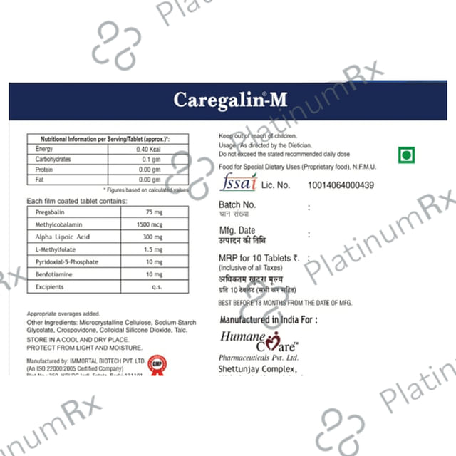 Caregalin-M Tablet