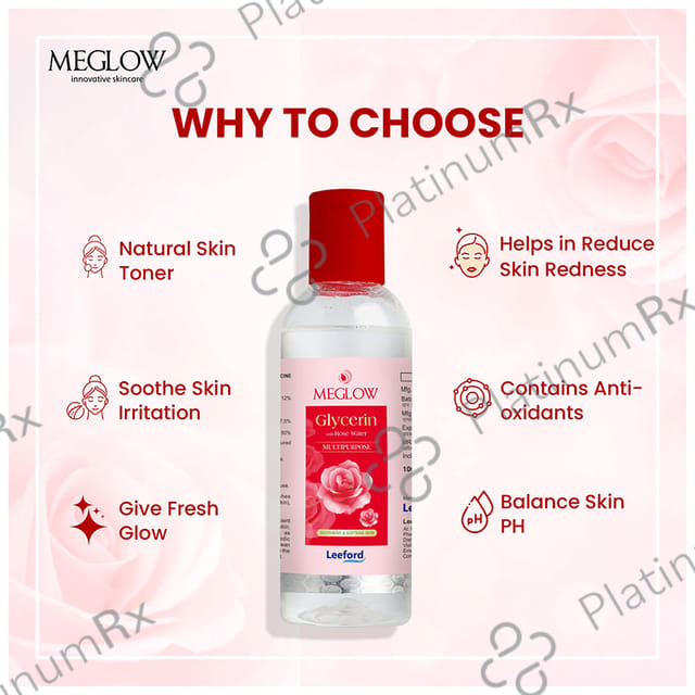 Meglow Gylcerin with Rose Water
