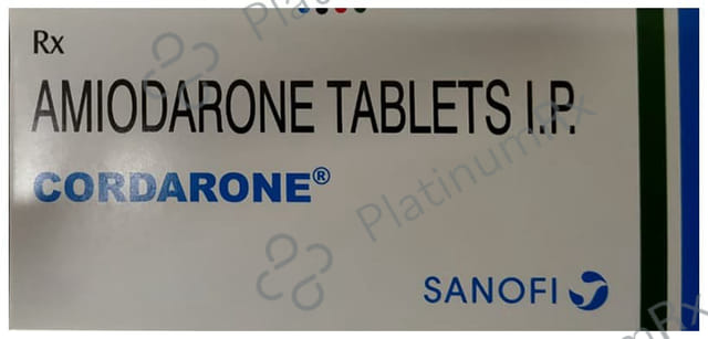 Cordarone 100mg Tablet 15s