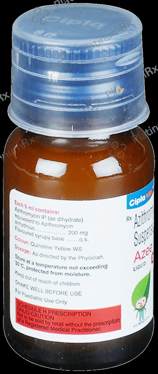 Azee 200mg Liquid Peppermint & Orange Oral Suspension 15ml
