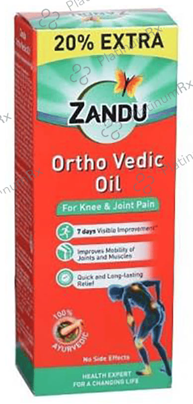 Zandu Ortho Vedic Knee & Joint Pain Oil 120ml