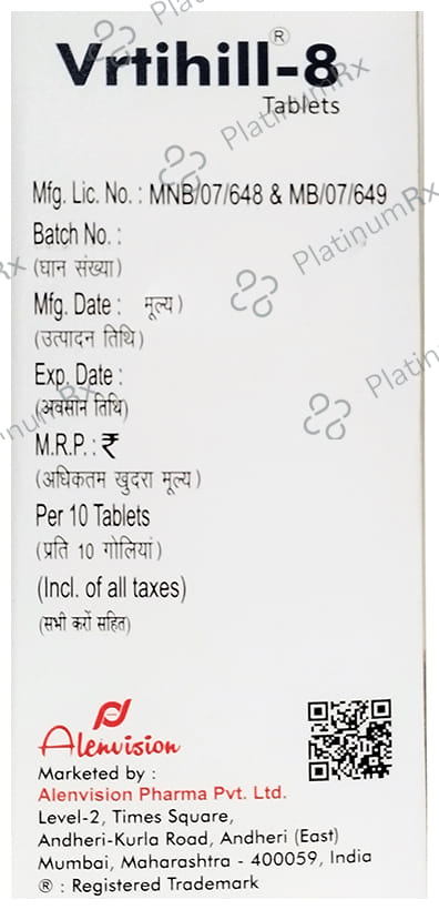Vrtihill 8 Tablet