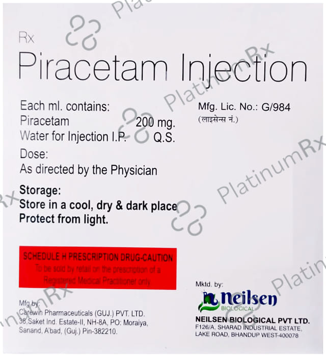 Piranel 200mg Injection 15ml