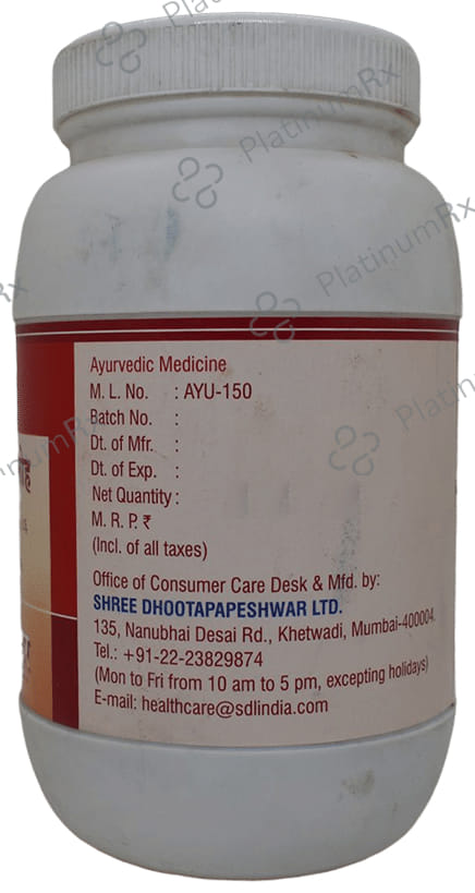 Dhootapapeshwar Shilajatvadi Loha Tablet 1000 tablets