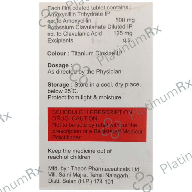 Maziclav 625mg Tablet 6s