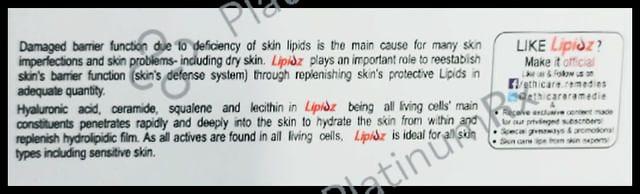 Lipidz Cream 50gm