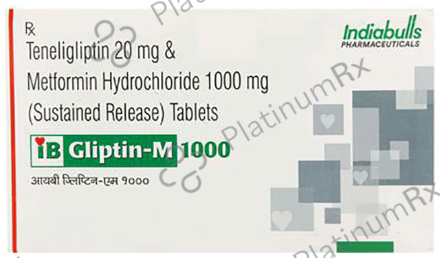 Ibgliptin-M 1000 Tablet SR