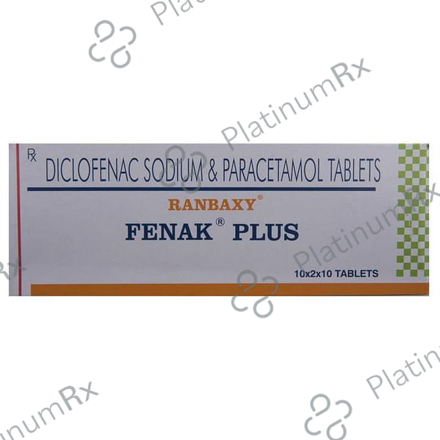 Fenak Plus 50/325mg Tablet 10s