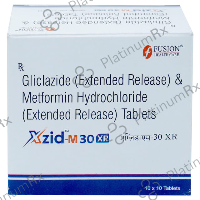 Xzid M 30/500mg Tablet 10s