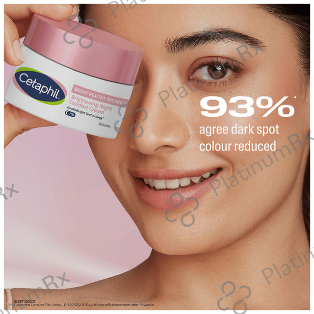 Cetaphil Brightening Night Comfort Cream For Sensitive Skin 50gm