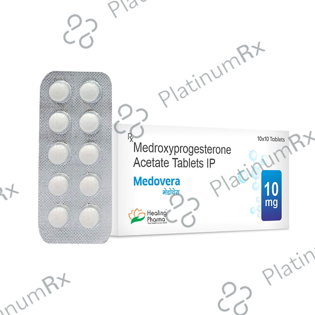 Medovera 10mg Tablet 10s