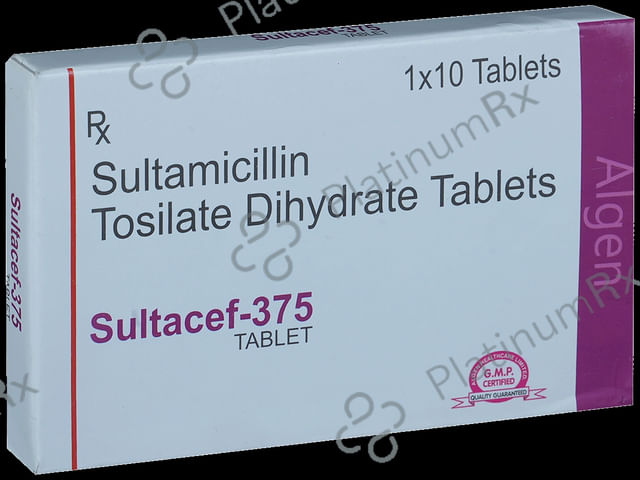 Sultacef 375 Tablet