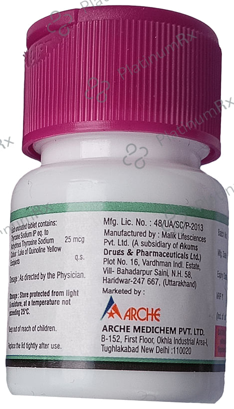 Besthyrox 25 Tablet