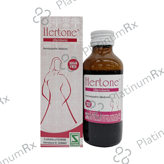 Dr Willmar Schwabe India Hertone Syrup Sugar Free