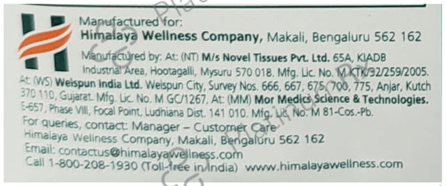 Himalaya Gentle Baby Wipes 24s
