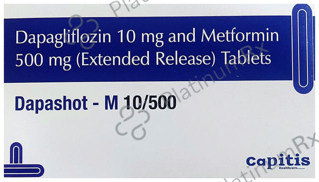 Dapashot-M 10/500 Tablet ER