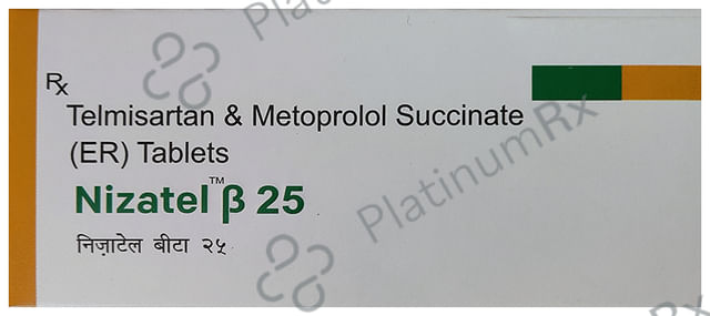 Nizatel Beta 25 Tablet ER