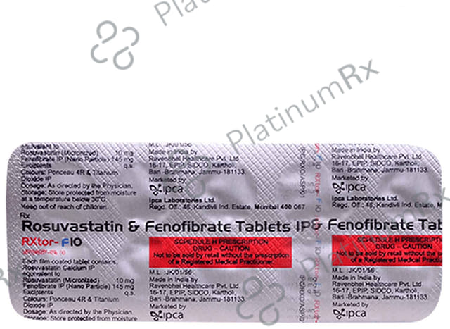 Rxtor F 145/10mg Tablet 10s