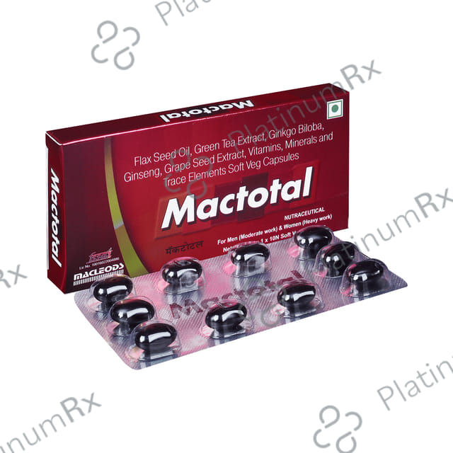 Mactotal Capsule 10s