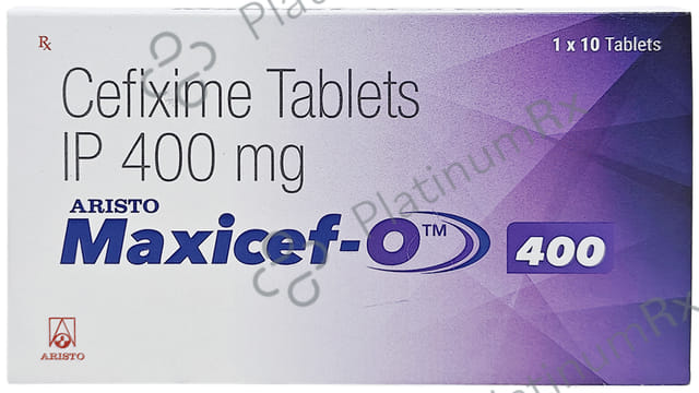 Maxicef O 400mg Tablet 10s
